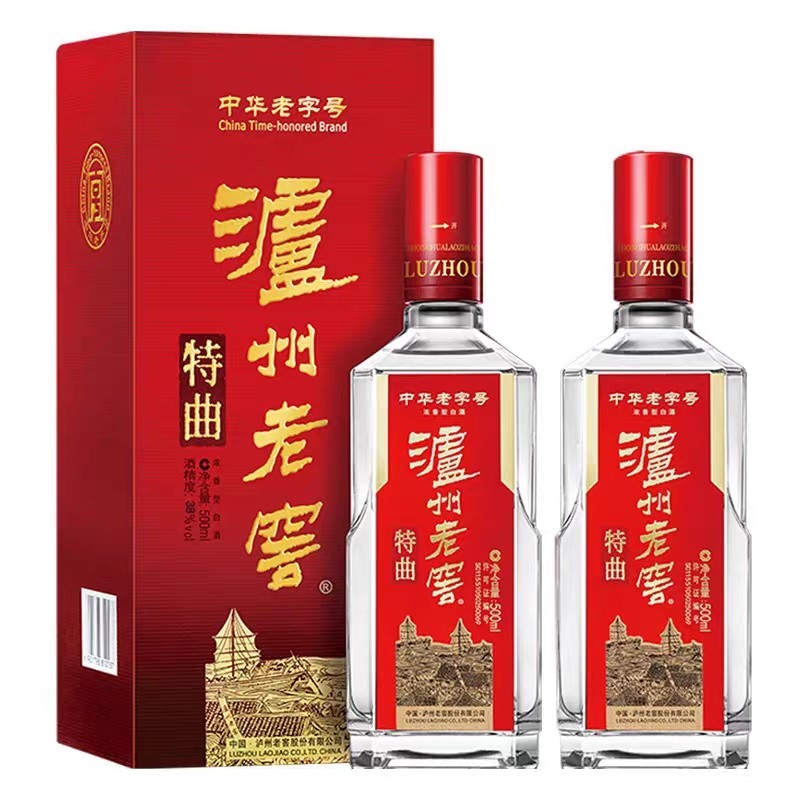 泸州老窖老字号特曲52度500mL浓香型白酒收藏送礼