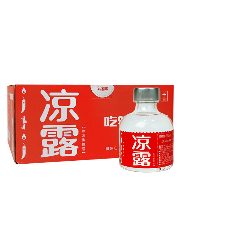 凉露 31度花果香凉润型露酒 125ml*6瓶整箱口粮小酒聚会用酒