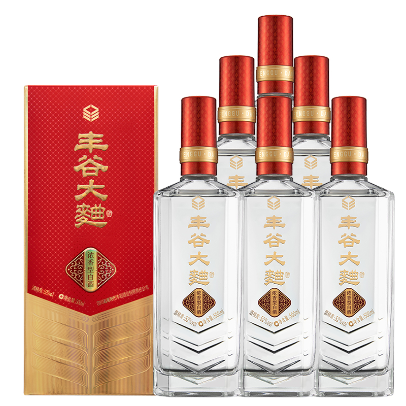 丰谷大曲52度/38度500ml*6瓶