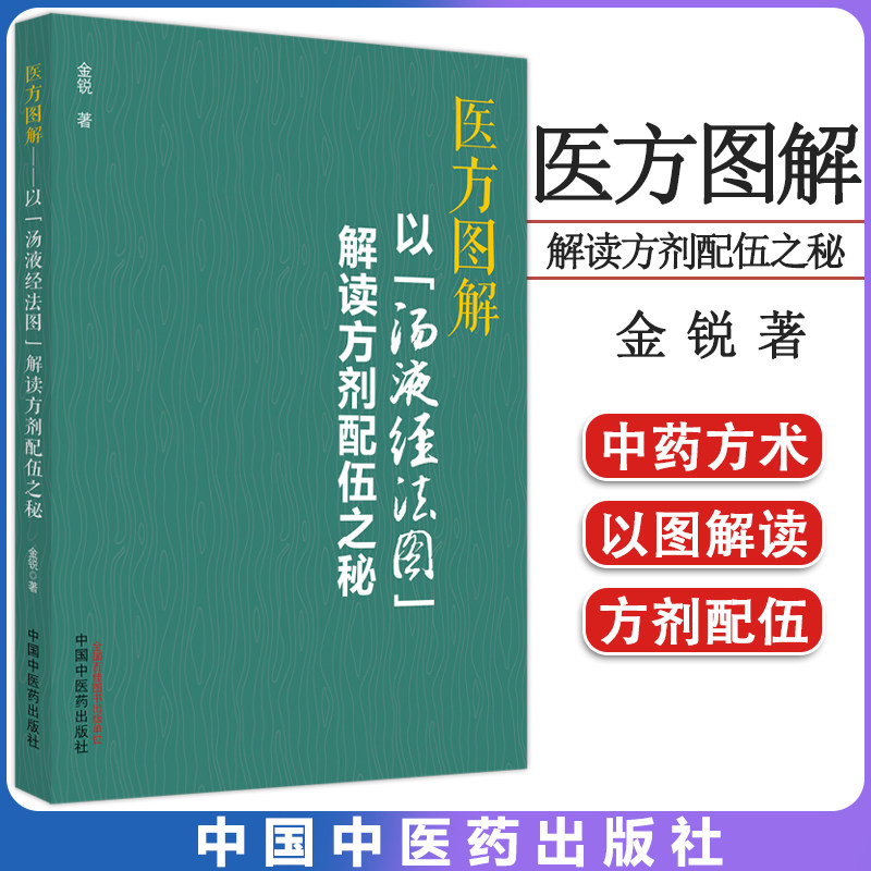 医方图解 以汤液经法图解读方剂配伍之秘 金锐 著 中国中医药出版社 方剂学研究伤寒论书籍 9787513279048