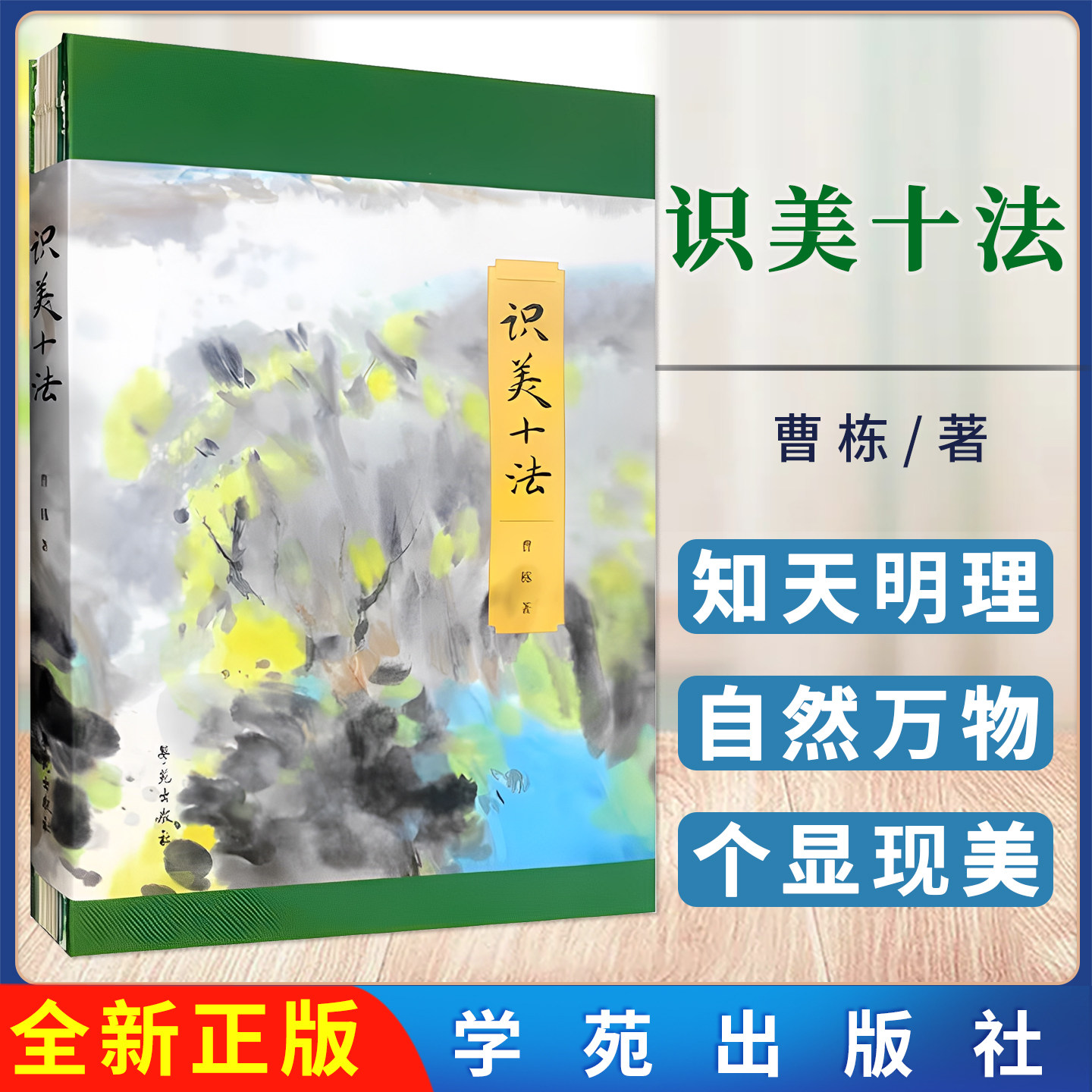 【正版现货】识美十法 曹栋 著 艺术理论（新）艺术 学苑出版社