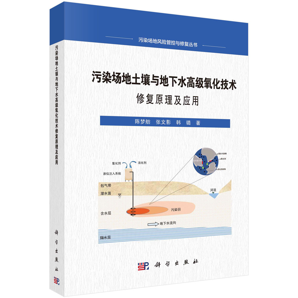 正版书籍 污染场地土壤与地下水高级氧化技术修复原理及应用 陈梦舫 张文影 韩璐 环境科学 专业科技 科学出版社 9787030748829
