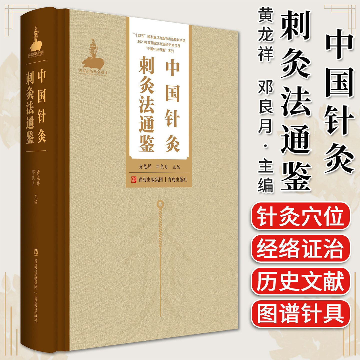 中国针灸刺灸法通鉴(中国针灸通鉴)黄龙祥 邓良月 青岛出版社