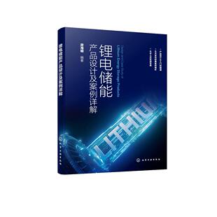 锂电储能产品设计及案例详解 户外便携式储能产品 户用储能产品 汽车应急启动电源 工商业储能产品 储能产品研发技术人员参考书籍