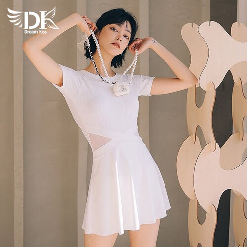 DK游泳衣女2026新款连体高级感