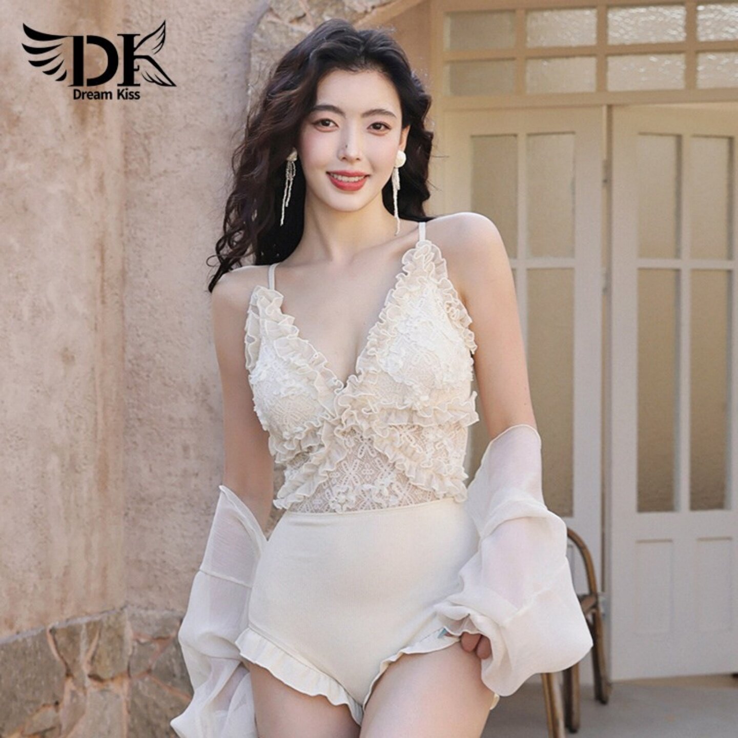 DK泳衣女2026新款高级感泡温泉