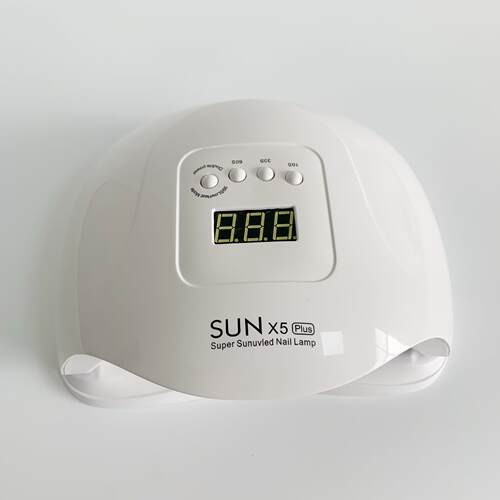 美甲灯sunx5plus光疗机LED灯80W自动感应太阳灯指甲烤灯烘干机