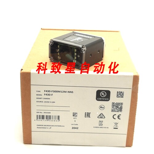 工业配件F430-F300M12M-NNS 智能摄像机1.2MP 300MM FD 1280X960