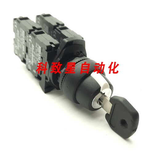 工业配件800FP-KM34PX40 钥匙选择开关3位4X NO 600V 10A 22MM