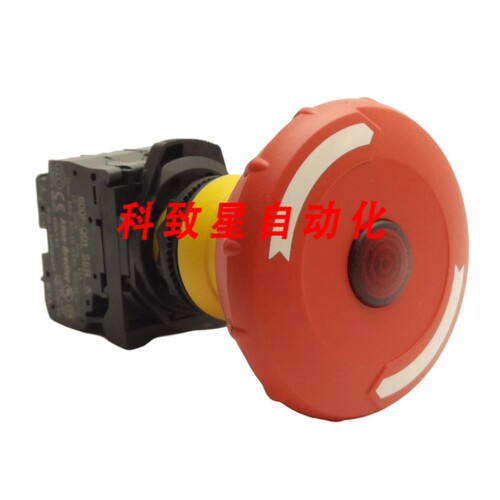 工业配件800FP-LMT64 扭转/释放急停按钮 22MM 2-NC 300V/10A
