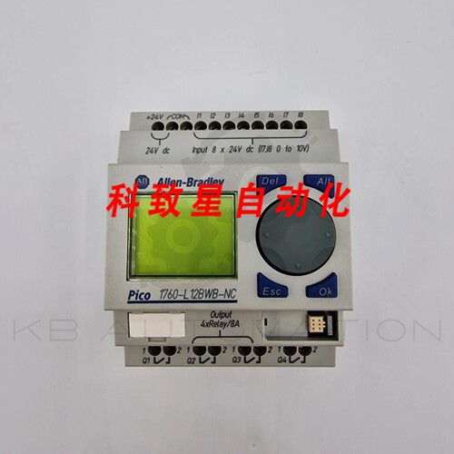 工业配件1760-L12BWB-NC PICO 控制器8个数字24VDC输入4个继电器