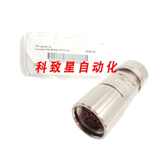 工业配件EM 集成 BSTA107FR03420236000 923系列M23 短 6-P电源连