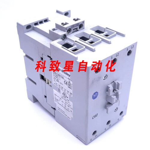 工业配件100-C60D00接触器3极60A 460VAC 110/120VAC线圈