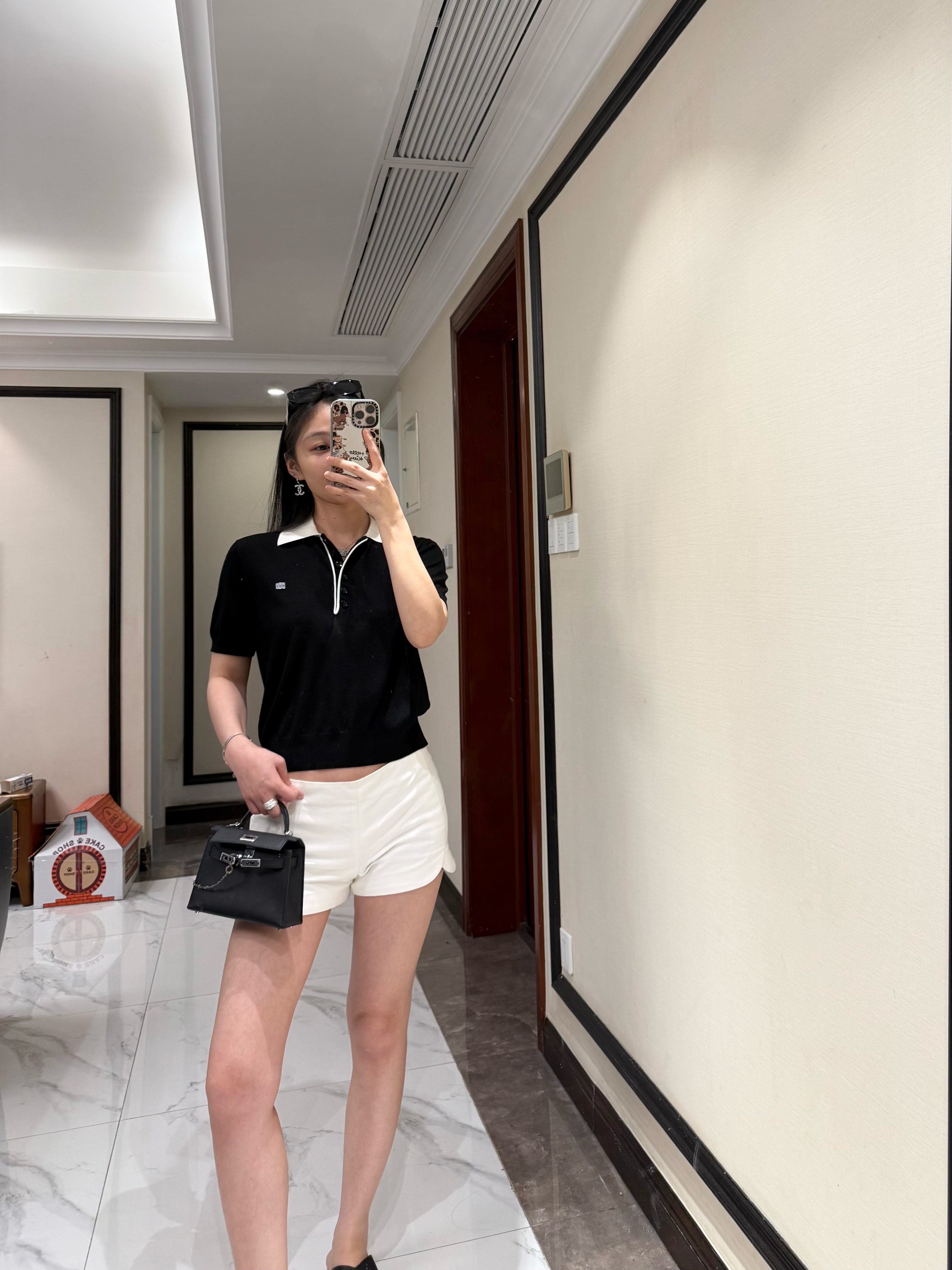 5.6更新c意精纺羊绒蚕丝混纺翻领假两件 VIP链接无退换