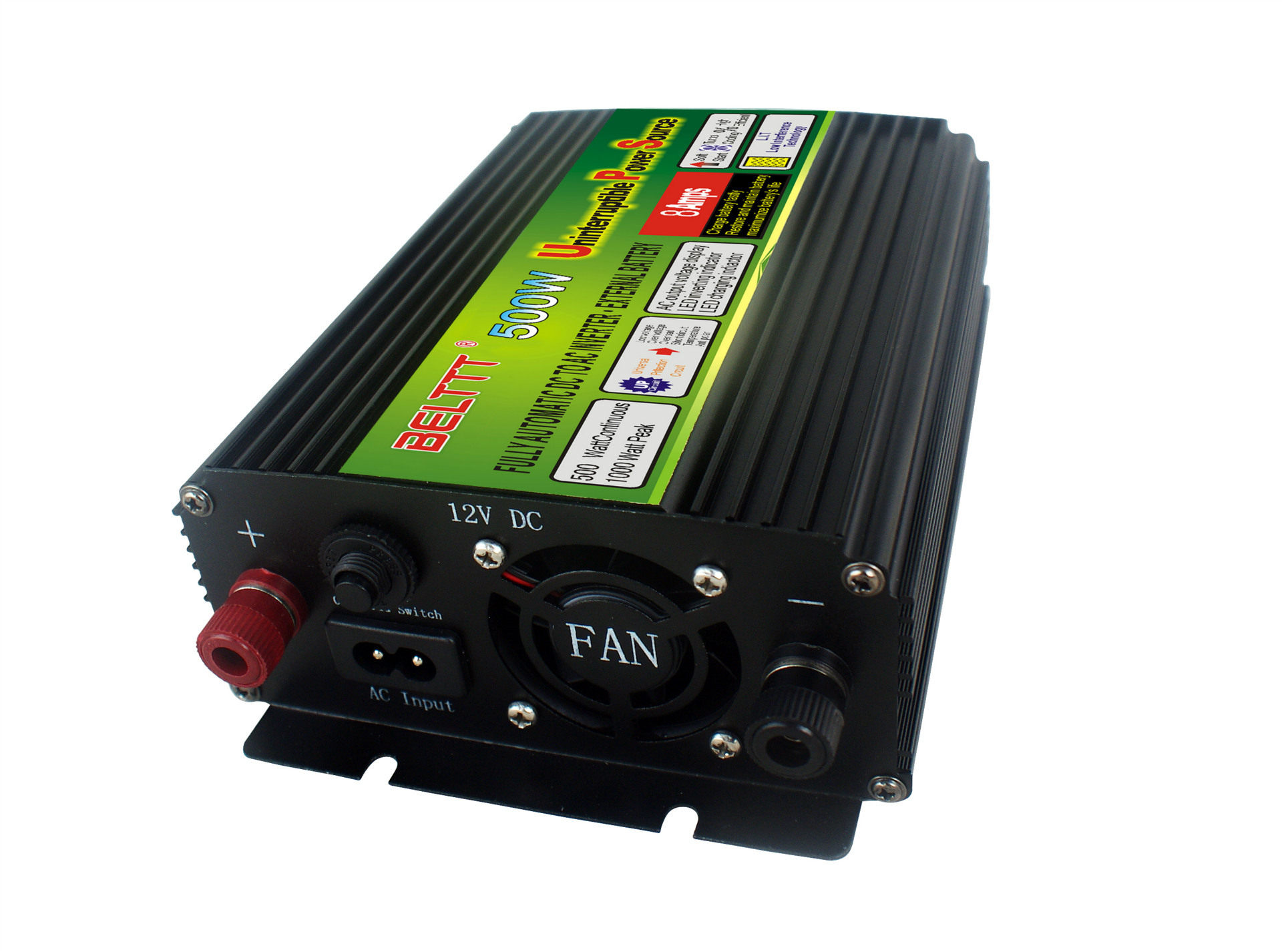 逆变器充电器一体机12v转220v500wups家用自动切转换器