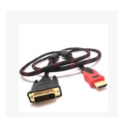 HDMI转DVI线 DVI转HDMI线电脑连电视 机顶盒 PS3连接显示器3米