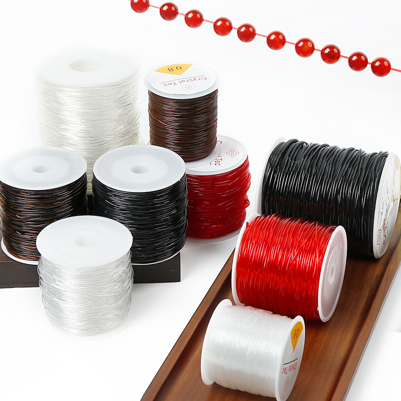 水晶弹力线DIY手工串珠弹力线耐磨穿珠子的手链透明弹力绳文玩线