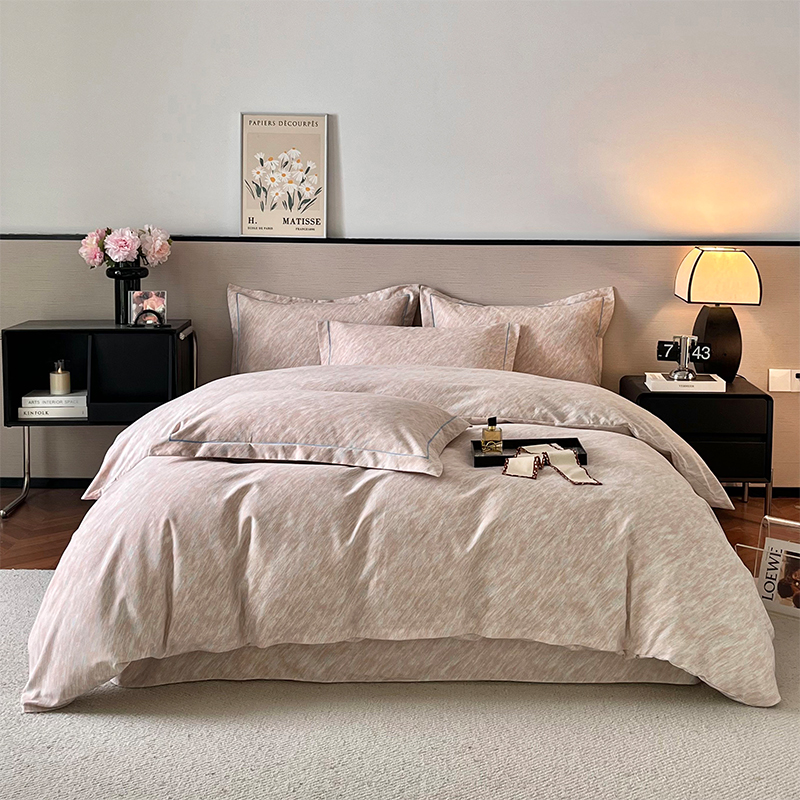 2025新款秋冬加厚磨毛印花四件套床单被套单双人宿舍三件套套件