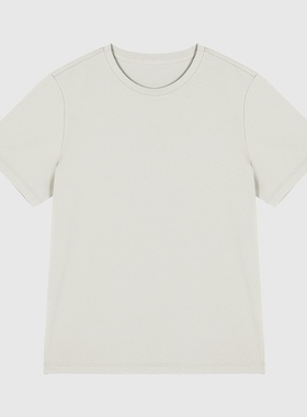 鹿岛什物纪 ADA10024 男士短袖T恤 基础款百搭圆领T恤衫