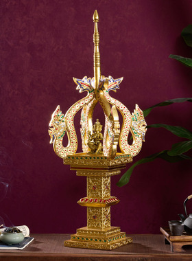 木质佛像神龛展示台贡桌装饰摆件