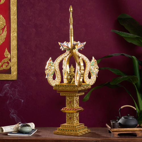 木质佛像神龛展示台贡桌装饰摆件