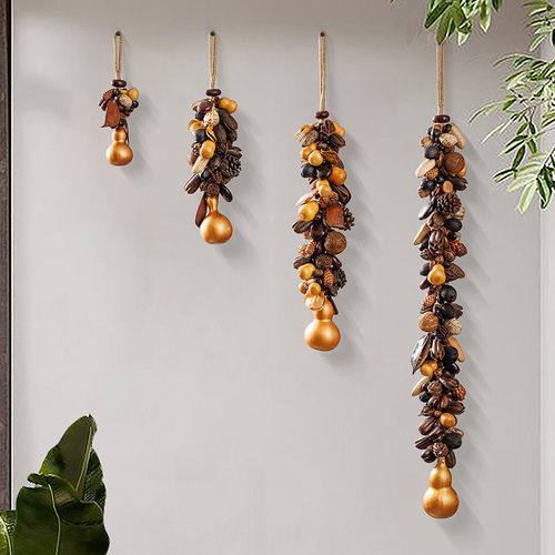 创意玄关餐厅墙面装饰葫芦菩提