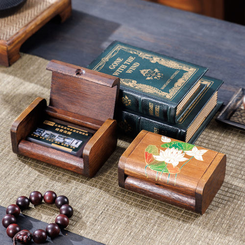 手工泰式东南亚风格名片首饰盒