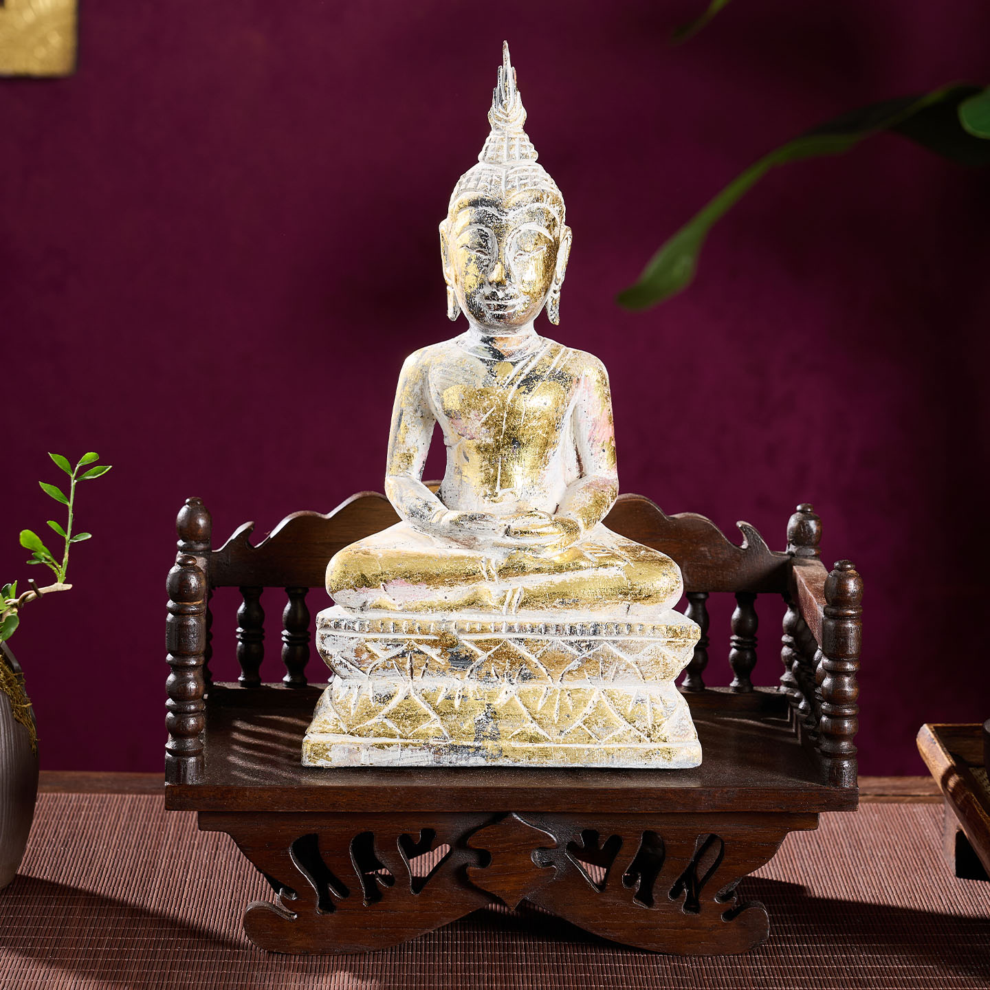 人物佛像工艺装饰品做旧泰佛摆件