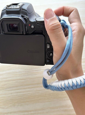 240KG拉力相机带 纯手工编织单反相机手腕带 微单挂绳 相机手绳