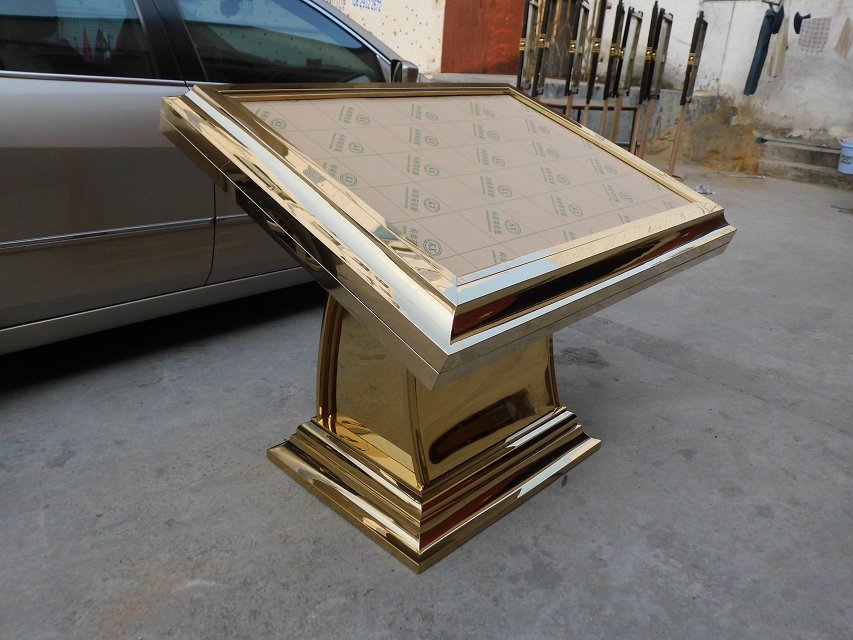 不锈钢落地楼层平面台指示灯箱