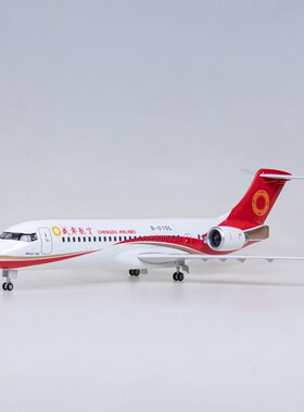 中国商飞ARJ21客机模型合金仿真飞机模型精品收藏民航C919摆件