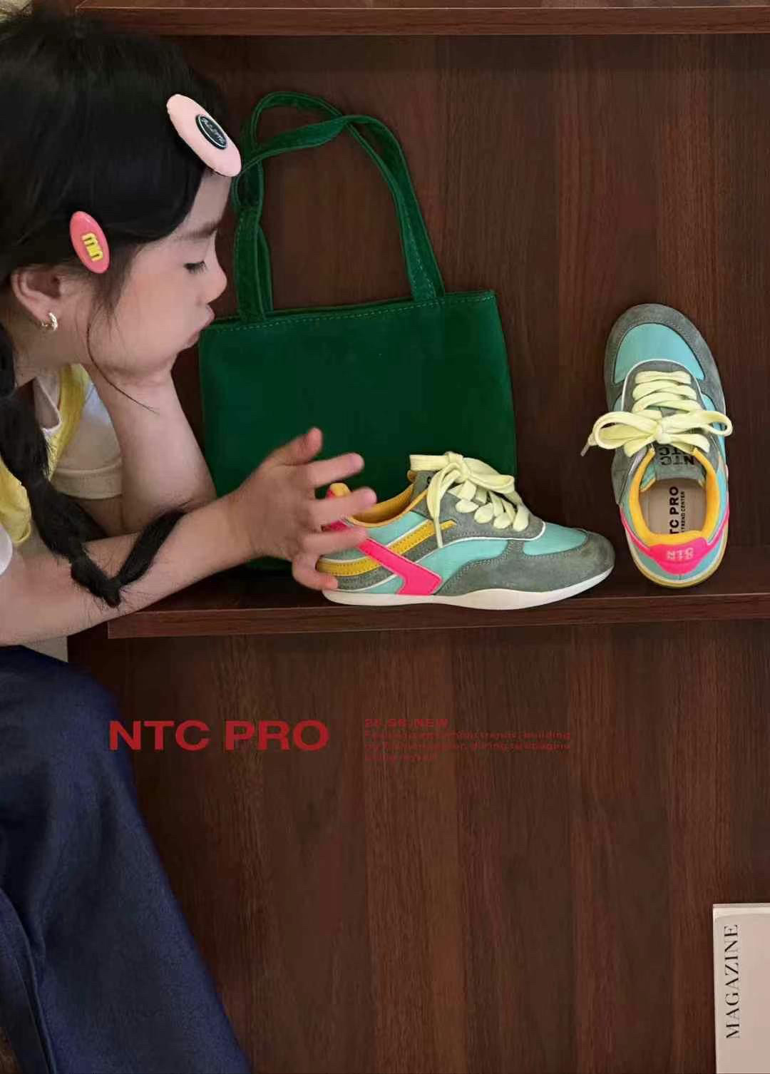 阿甘鞋亲子德训鞋NTC轻便韩版