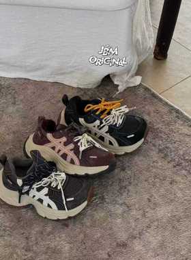 2025冬韩版童鞋潮牌JBM中大男女童加棉魔术贴轻便百搭运动老爹鞋