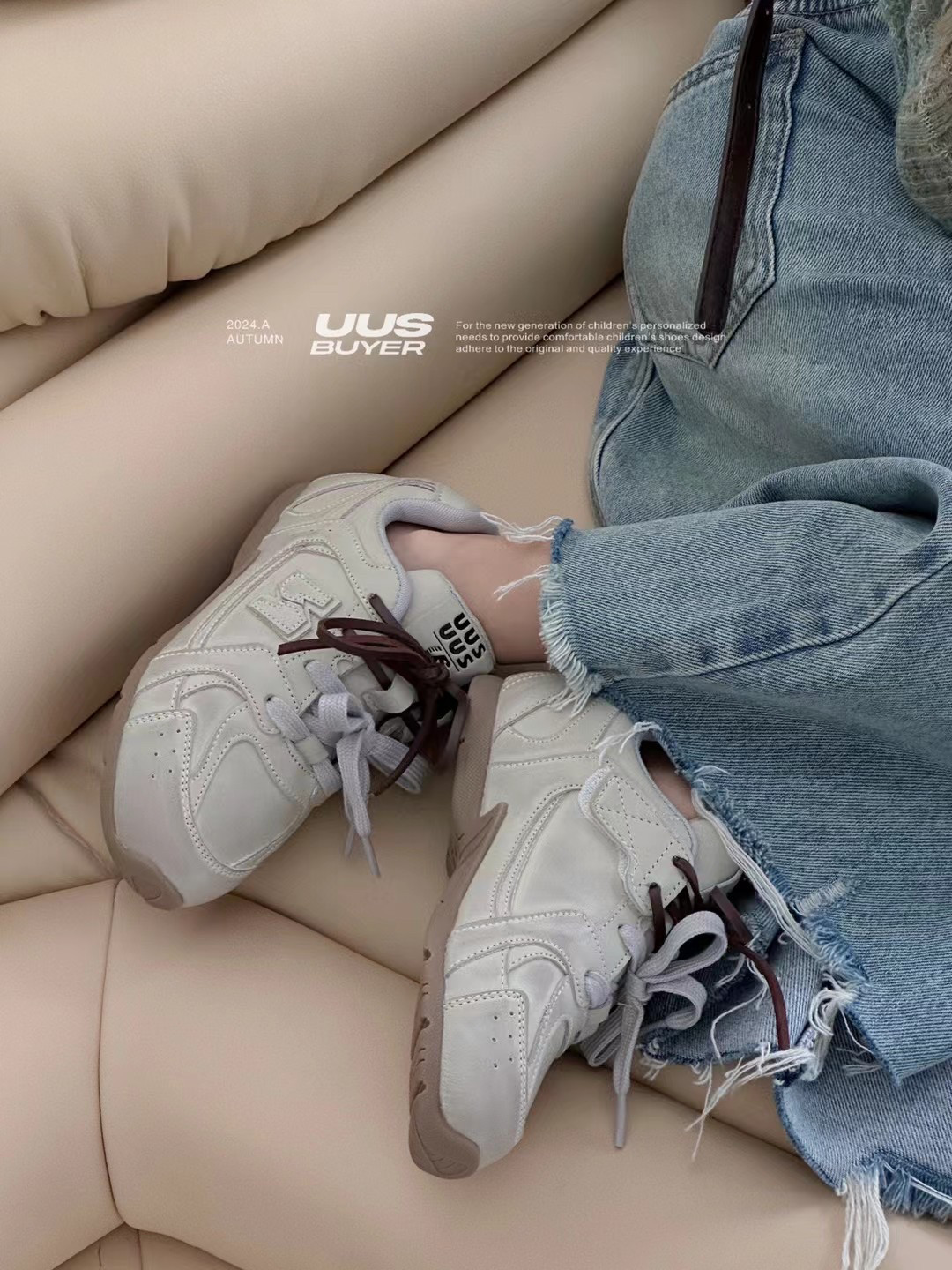 魔术贴儿童运动鞋UUS轻便韩版