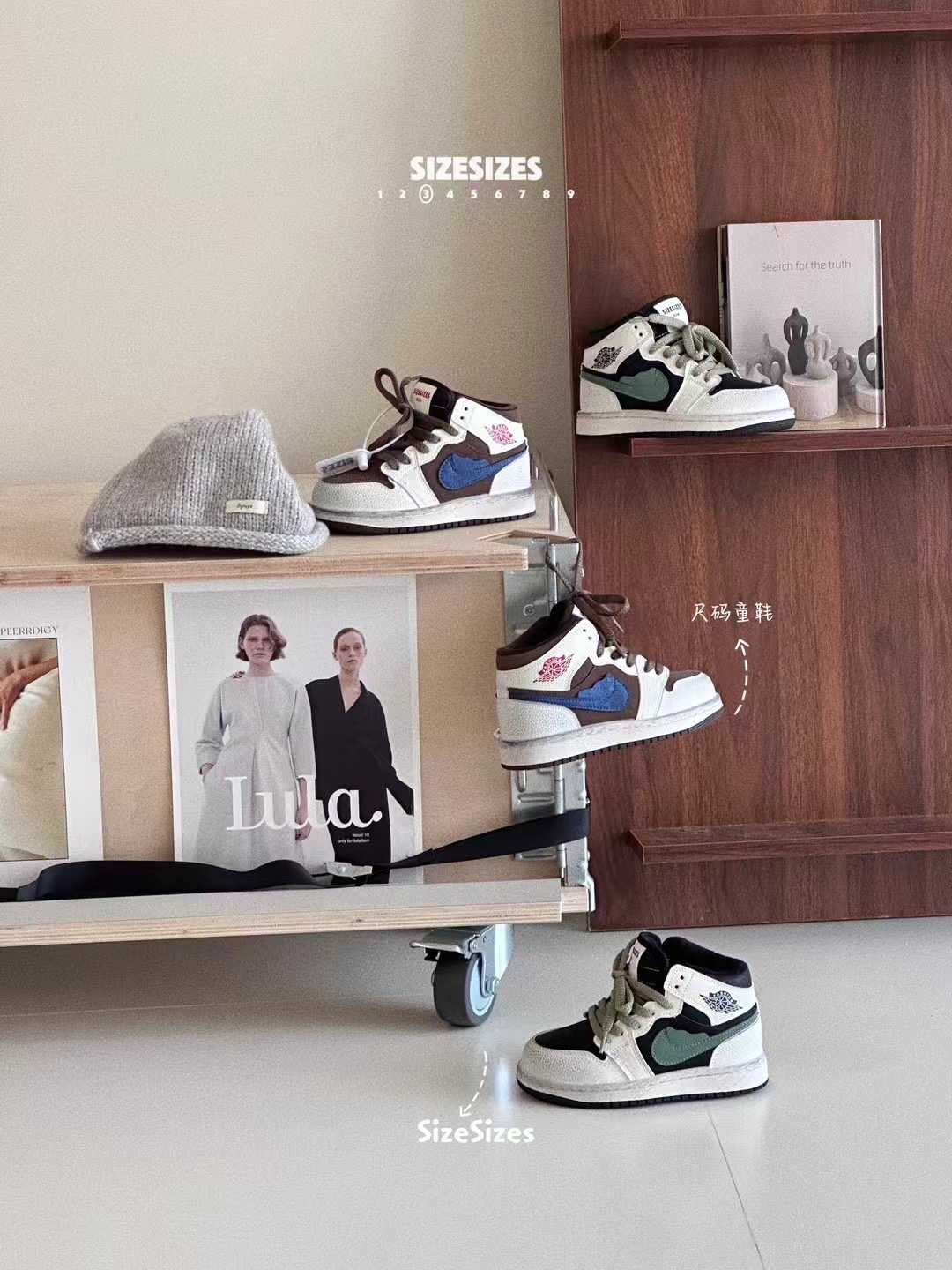 牛皮儿童板鞋SIZE保暖防滑韩版