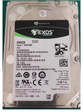Seagate/希捷银河ST600MM0099 企业级硬盘600G SAS 2.5寸 10K 12G