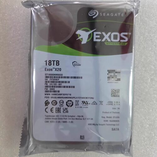 希捷18TB企业级监控硬盘