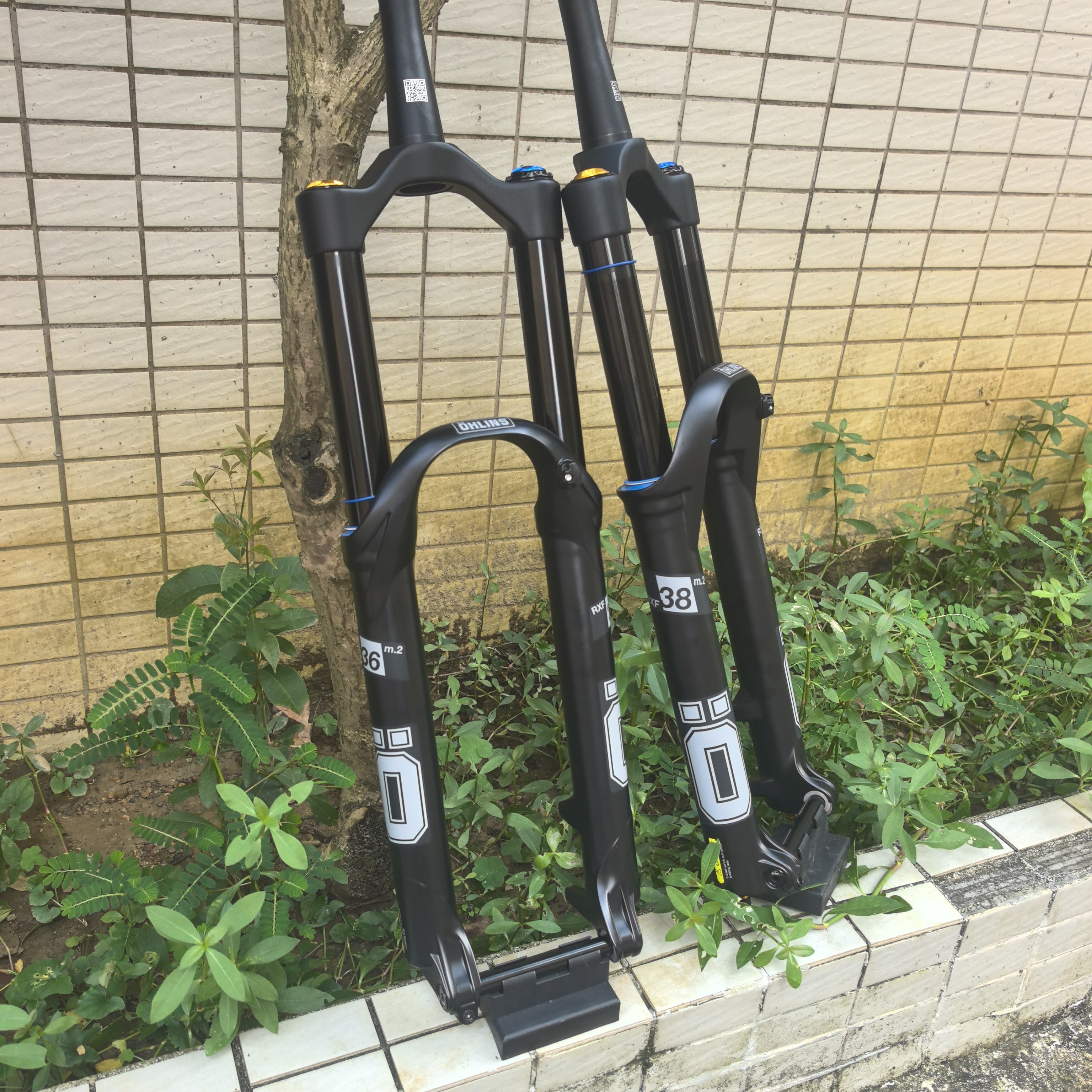 OHLINS奥林斯RXF36管径M.2山地车避震前叉Enduro桶轴160/170气压