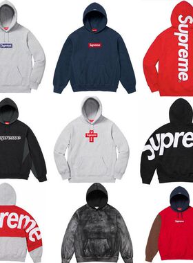 卫衣男女Sup爆款印花经典联合宝莉款情跨境圆领连帽侣加绒套头款