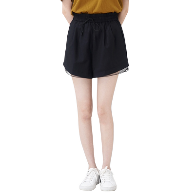 松紧腰休闲WEWE唯唯短裤新品