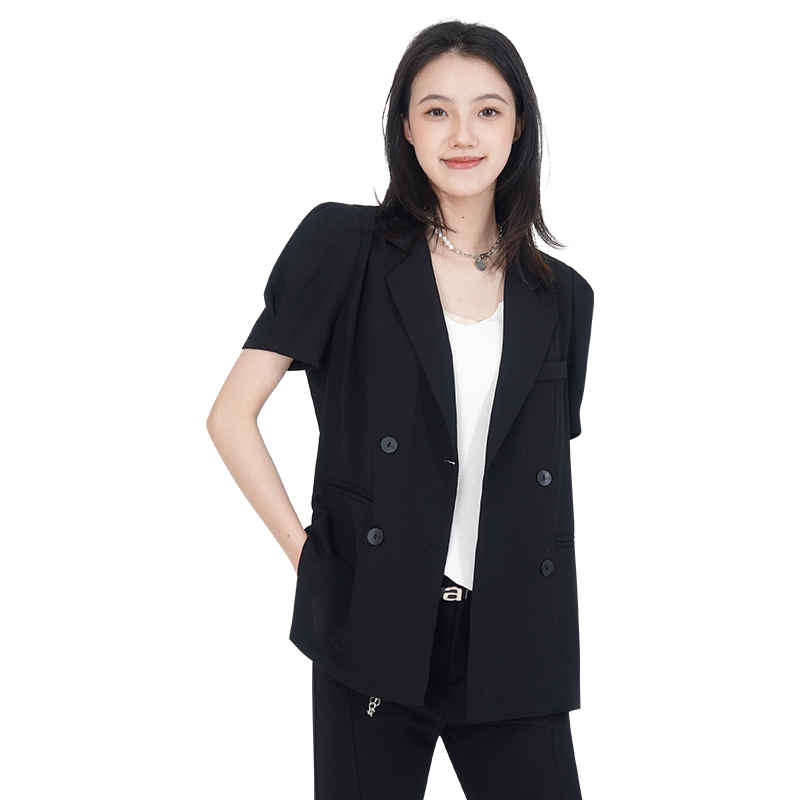 WEWE唯唯通勤短袖西装新品