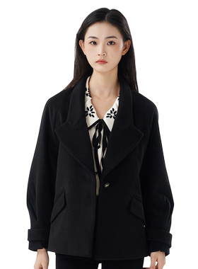WEWE唯唯常规休闲拼接外套