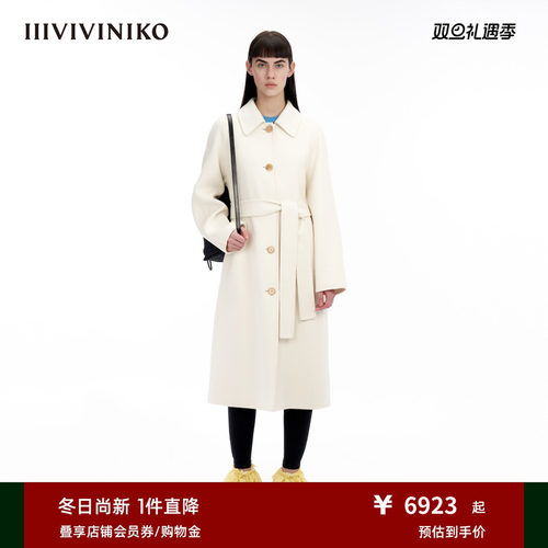 IIIVIVINIKO双面羊绒大衣