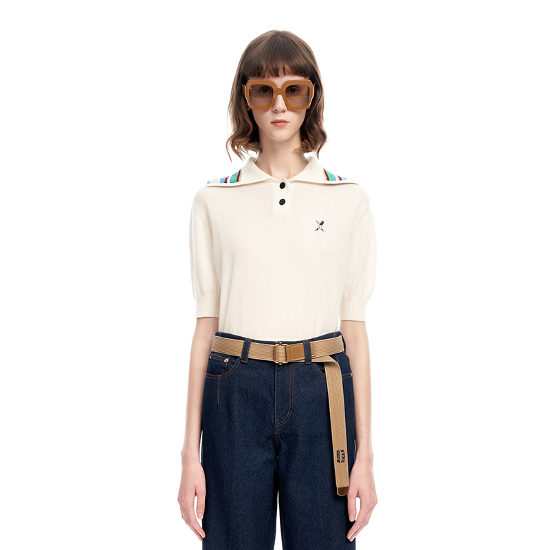 IIIVIVINIKO羊毛套头针织衫