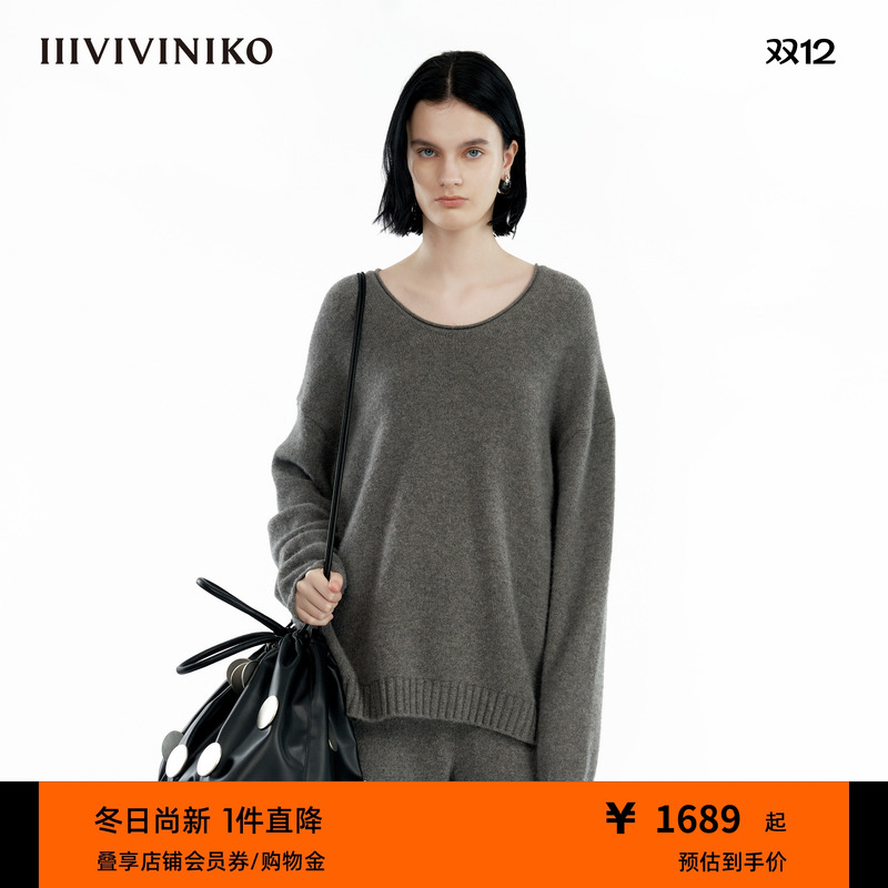 羊绒针织套头衫IIIVIVINIKO