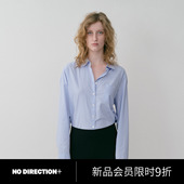 DIRECTION logo装 饰经典 衬衫 N530401103B40