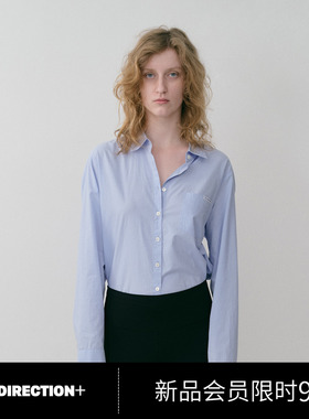 NO DIRECTION+ logo装饰经典衬衫N530401103B40