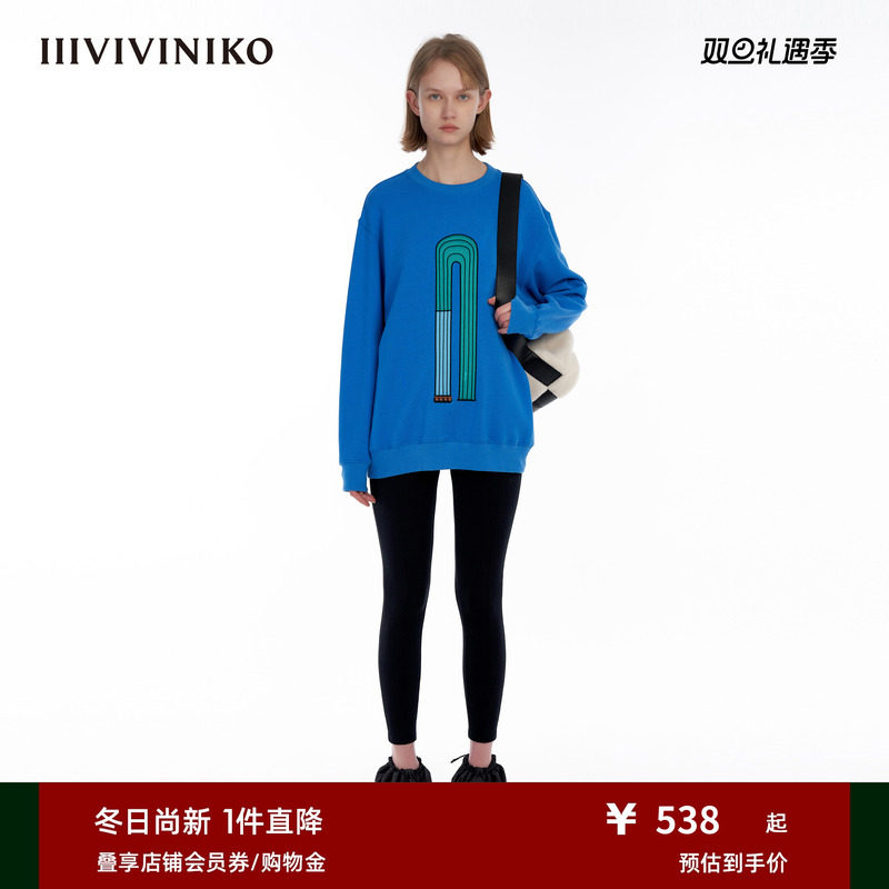 IIIVIVINIKO艺术家合作系列卫衣