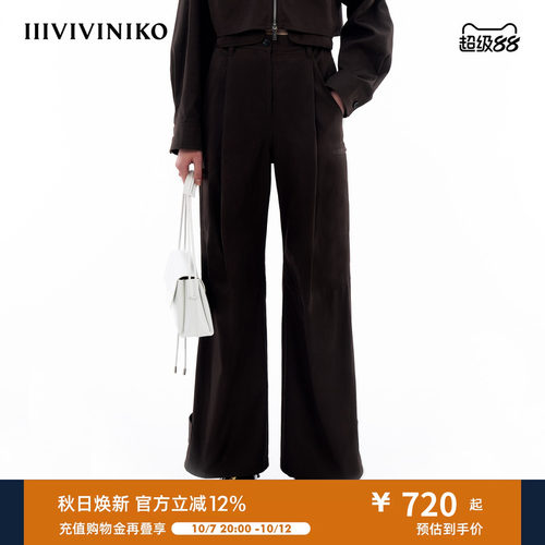 松身高腰阔腿裤IIIVIVINIKO