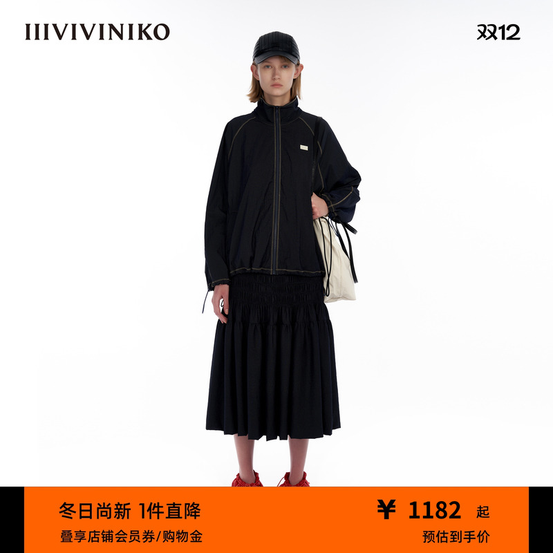 IIIVIVINIKO宽松版型运动外套